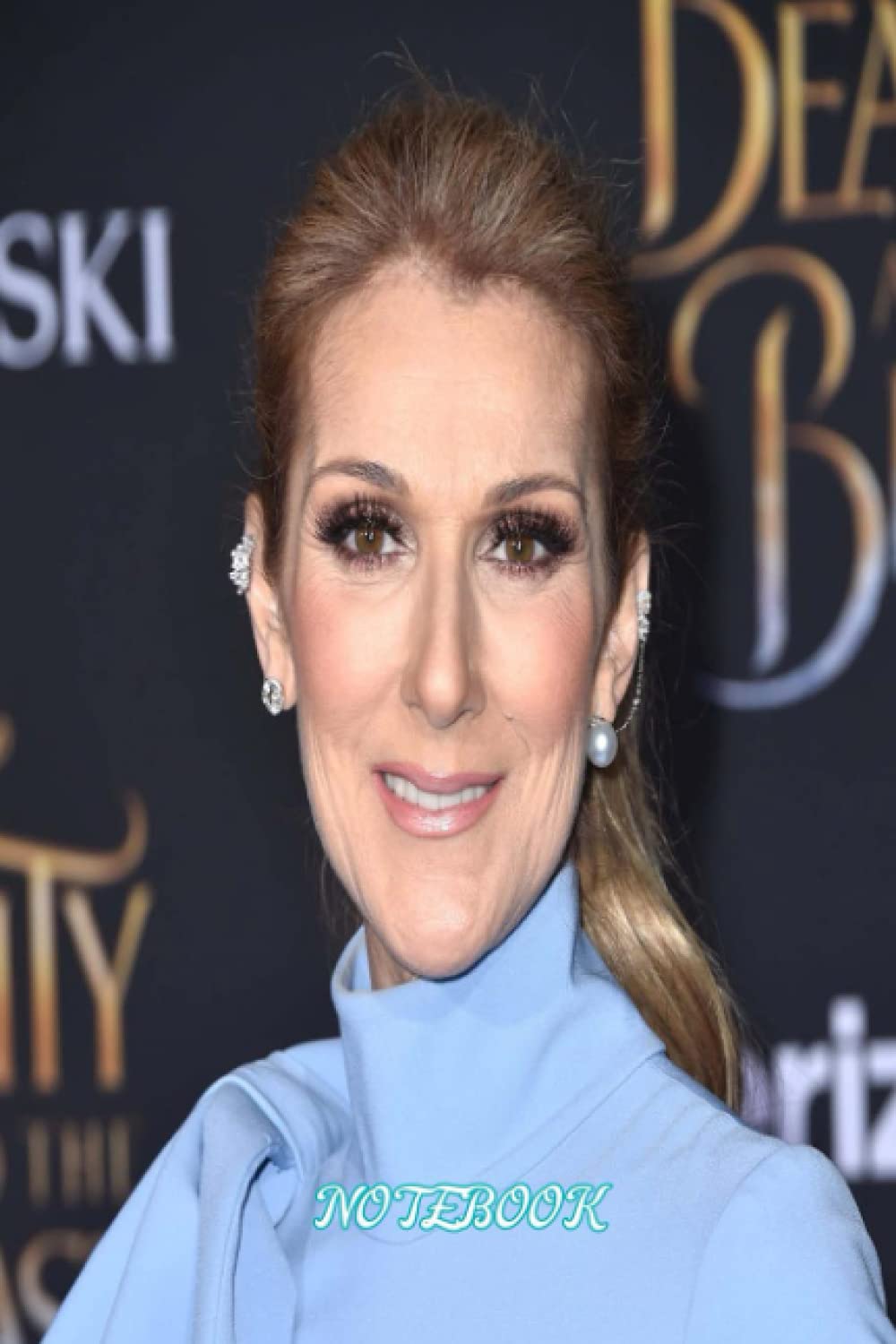Celine Dion Lined Notebook Journal Daily Planner Diary 6"x 9" Notebook Notepad Blank Lined #276