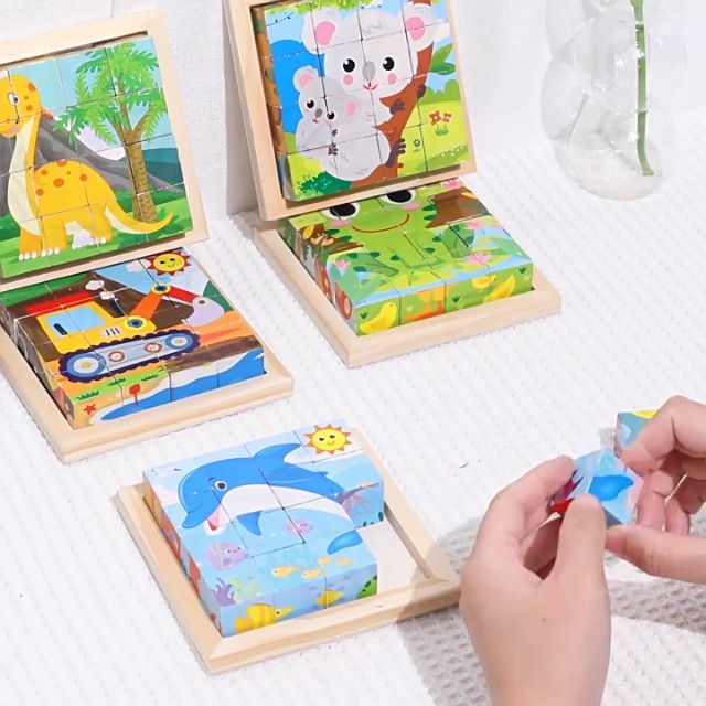 Amazon | AAGWW キューブパズル 3D立体パズル 立体パズル玩具 六