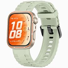Sneezy Huawei Watch Fit 5 Pro  le Uyumlu T rt kl  Metal Tokal  Spor Silikon Kordon