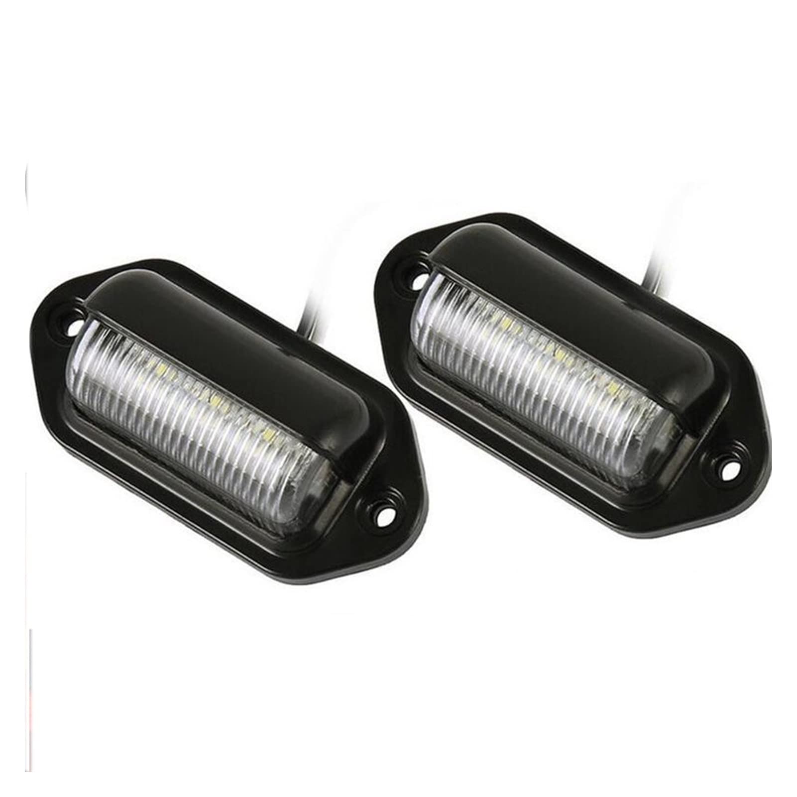 Luz Para Matrícula De Coche De 12V, Lámparas Exteriores, Caravana, Remolque, Resistente Al Agua Para Remolque, Camión, Furgoneta, SUV, VAN, 2 Uds. Luces Marcha Atrás