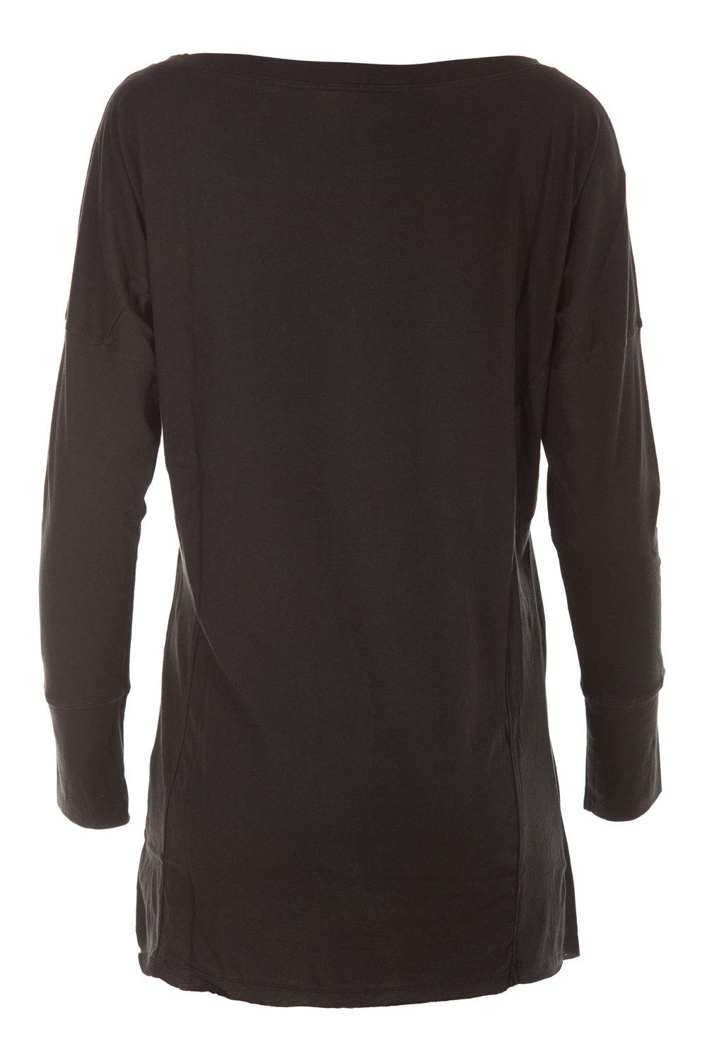Winshape Mcs003 Women's Ultra Light Modal Long Sleeve with Extended Back, all-Fit Style, Fitness, Leisure, Sports, Yoga, Workout, Long Sleeve