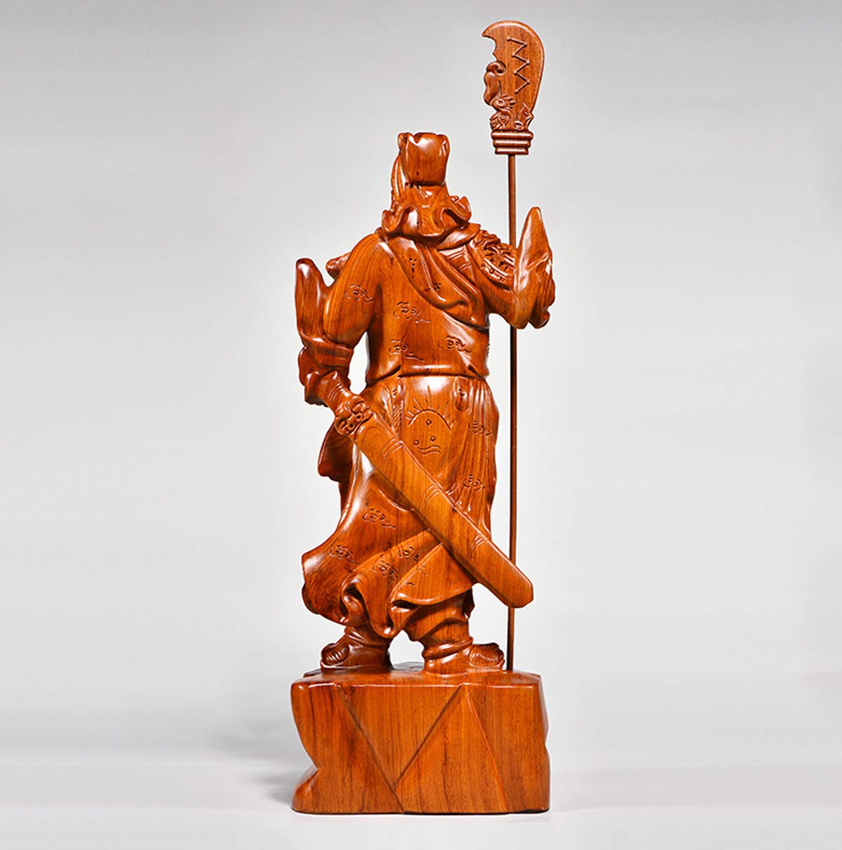 Amazon.co.jp: 三国志 関羽像 関羽様 関公像 置物 中国伝統美術品 立像