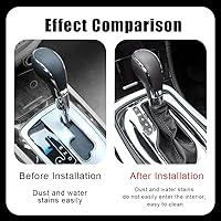 Vista 5 de Funda para maletero de automóvil, funda de piel de gamuza, funda de repuesto de funda de arranque manual/automático, polaina de freno de mano