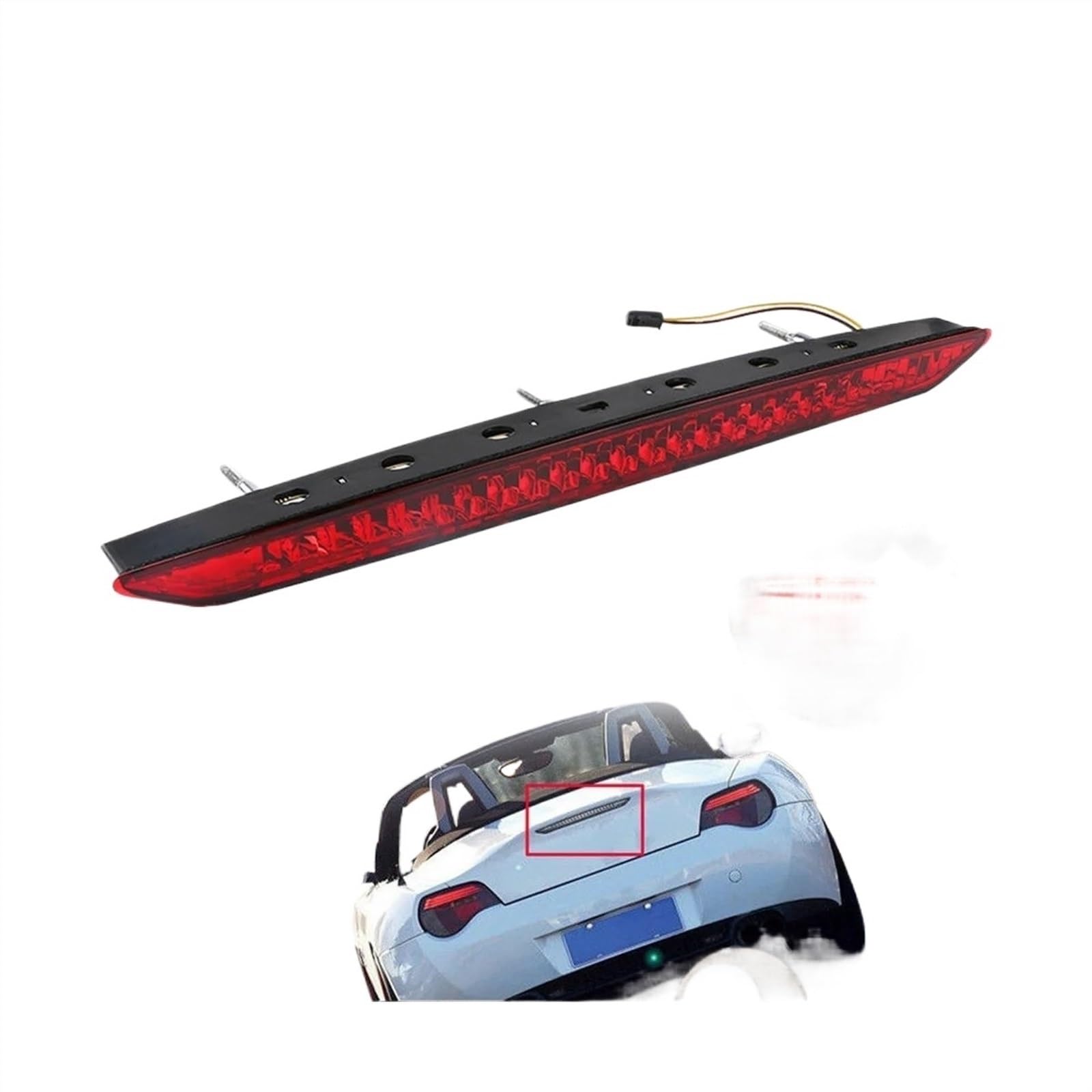 Gruppi Ottici Posteriori Compatibile Con BMW Per Z4 E85 2003 2004 2005 2006 2007 2008 Auto Terza Luce Posteriore Fanale Posteriore Stop Lampada Luce Freno Luce Di Guida Accessori Auto 63256930246