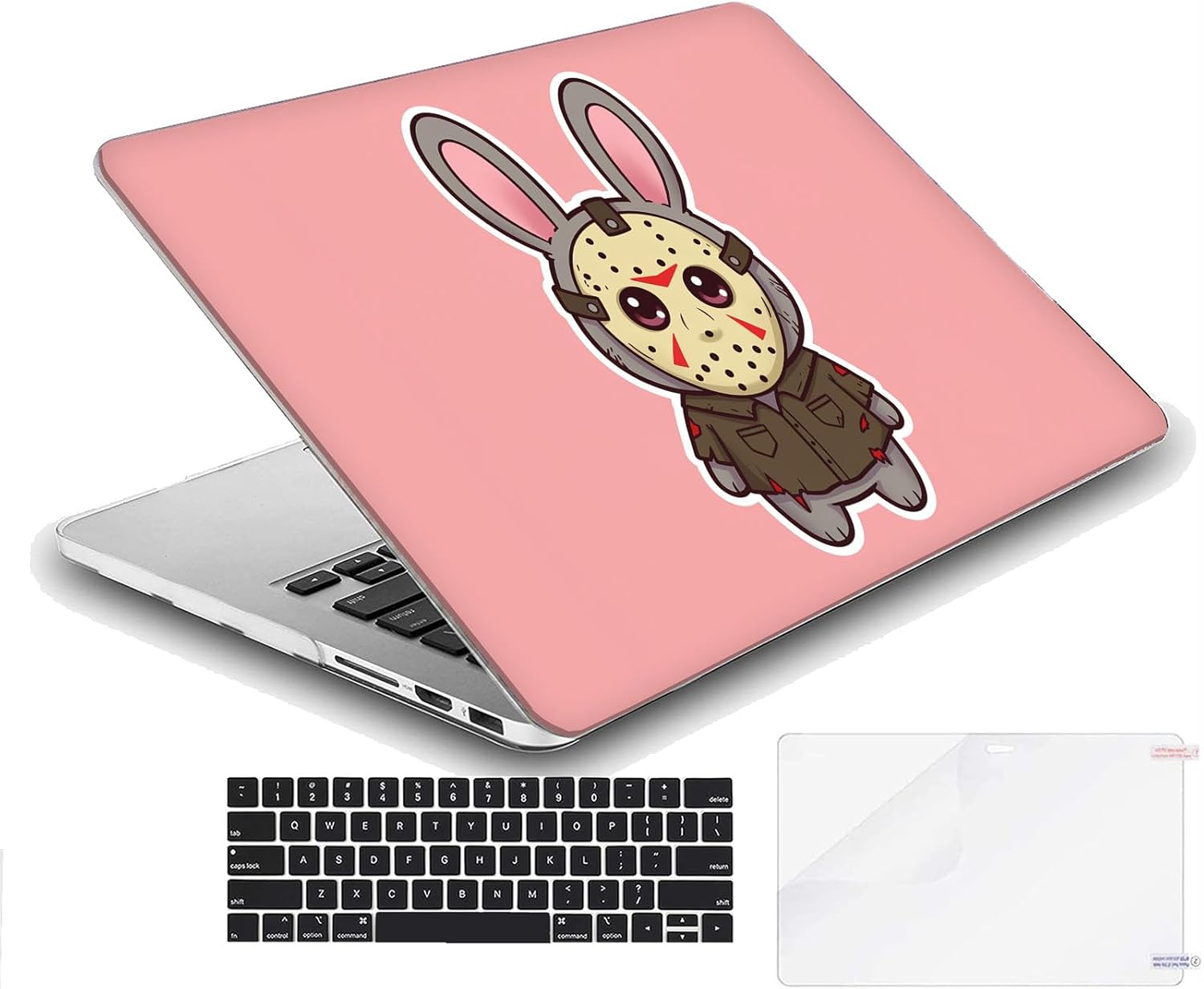Compatible with MacBook Neo 13-inch, Hard Shell Case with Keyboard Cover and Screen Protector (A3404 A18 Pro chip, 2026 Release) - Hockey Mask MC21494