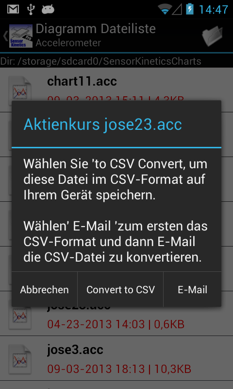 Sensor Kinetics Pro:Amazon.de:Appstore for Android