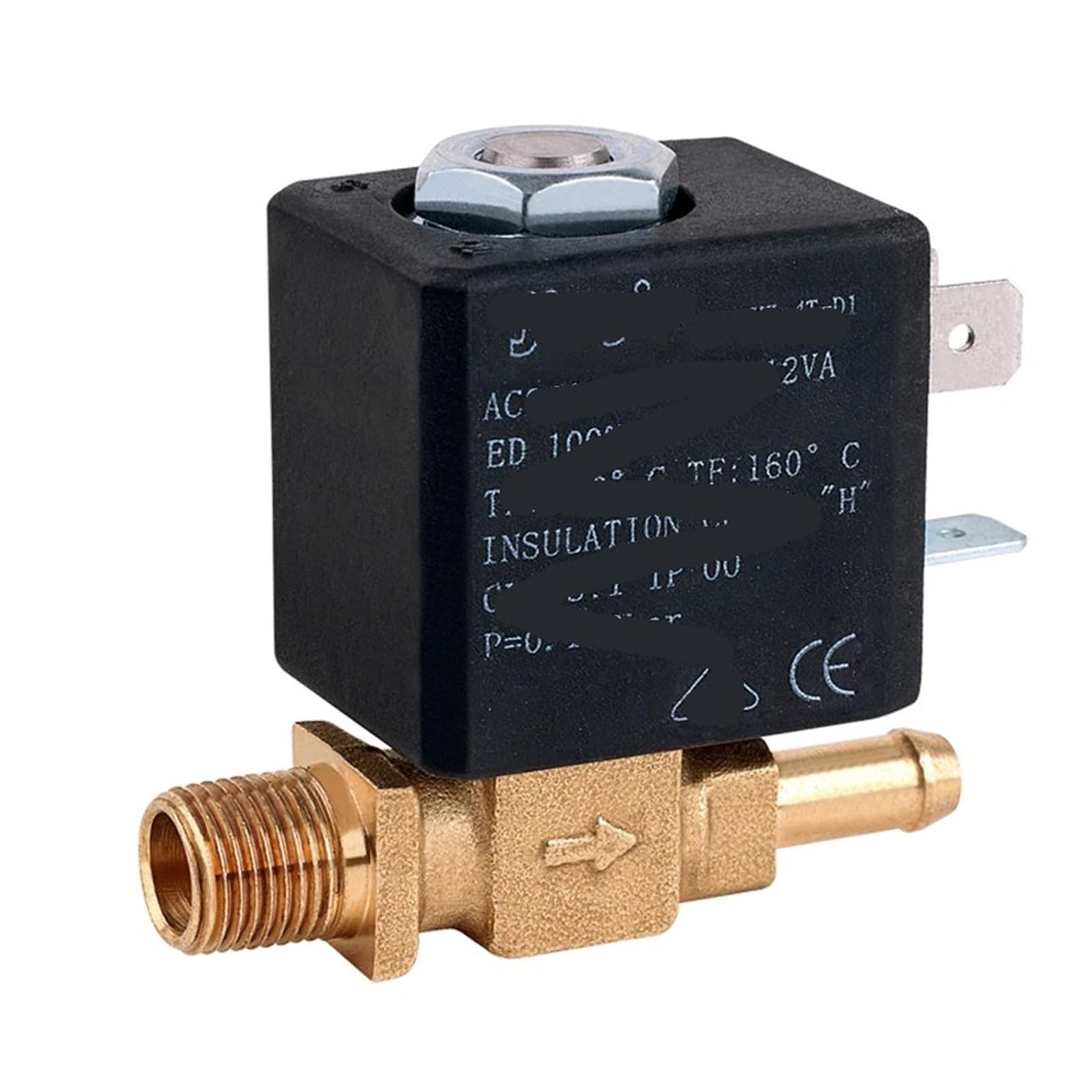 Électrovanne 3mm 6bar JYZ-4T à commutation rapide pour cuiseur vapeur