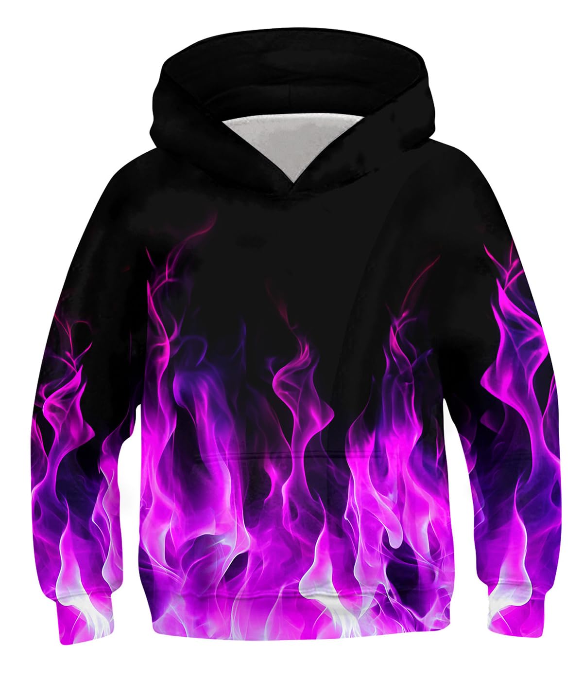 TUONROAD Boys Hoodies 3D Graphic Sweatshirt Lightweight Pullover 6-16T cool