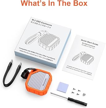 Amazon.com: Qwiizlab M.2 2230 SSD NVMe Enclosure, 10Gbps USB 3.2