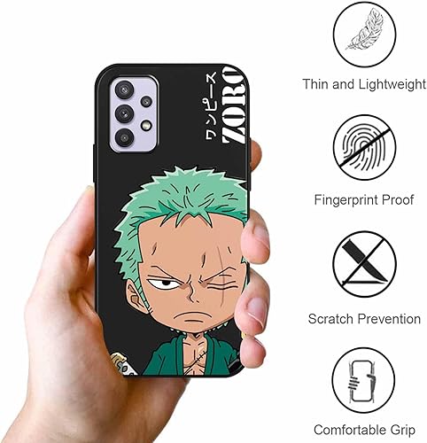 Miniatura 5 de 2 fundas geniales para Samsung Galaxy A32 4G de silicona de 6.4 pulgadas, personajes de dibujos animados de anime japonés para hombres, niños,