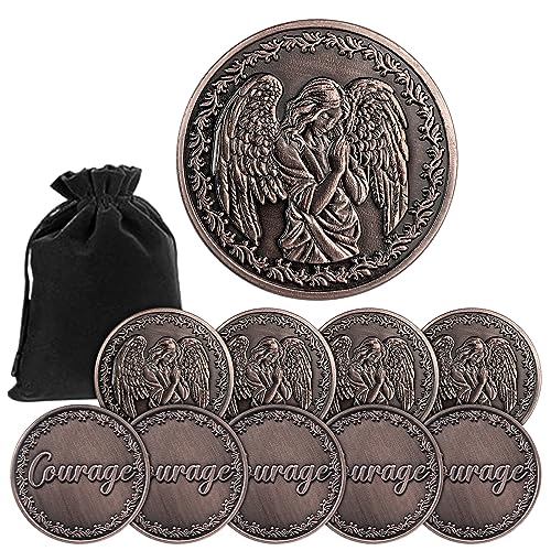 Ange gardien lot de 10 jetons chrétiens à offrir à ceux que vous aimez