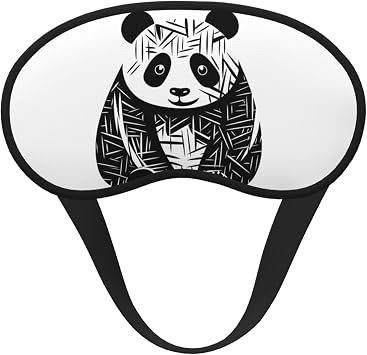 Sitting Panda Full-Coverage Sleep mask Full-Coverage Sleep mask Relaxing Stress-Free Nighttime Eye mask