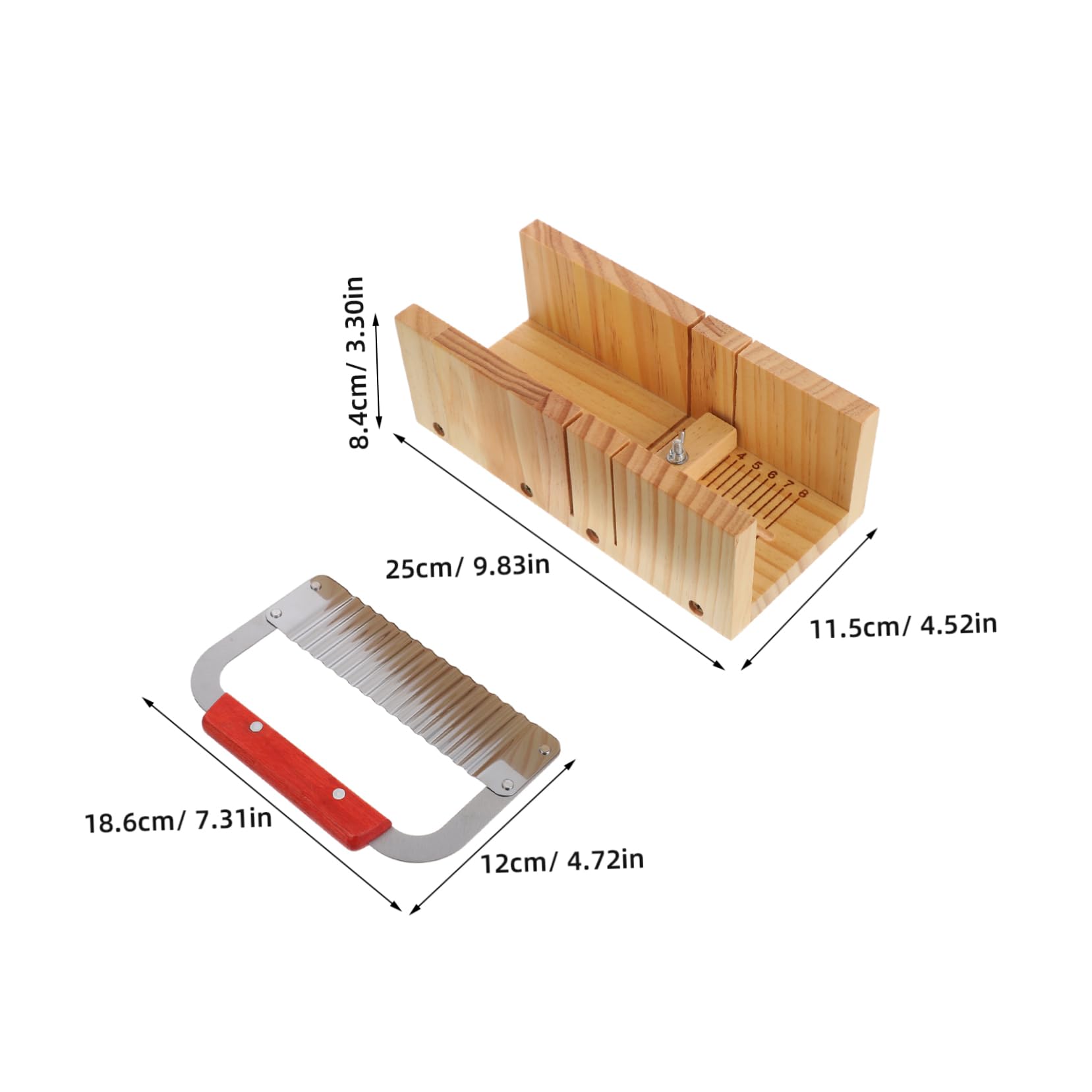 SHINEOFI Porta Sapone in Legno Pialla Smussatrice Per Saponi Affettatrice Per Sapone in Inossidabile e Stampi Per Produzione Di Per Casa e Piccoli Laboratori