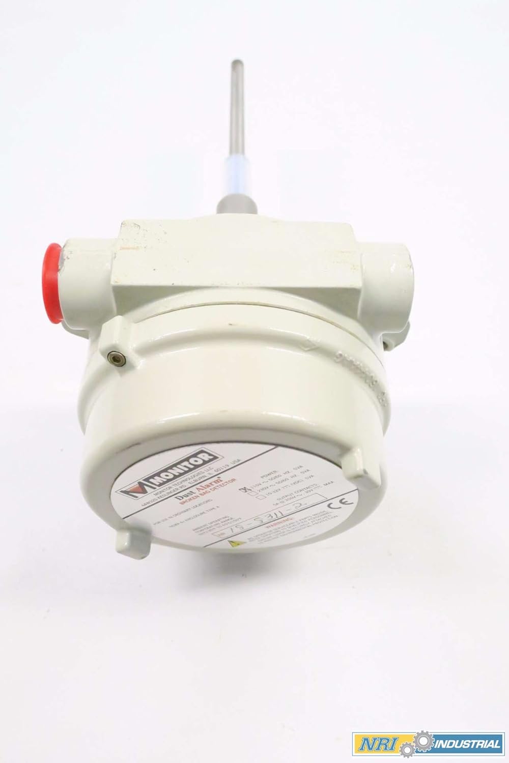 MONITOR TECHNOLOGIES 1883112 DUST ALARM BROKEN BAG DETECTOR 115VAC