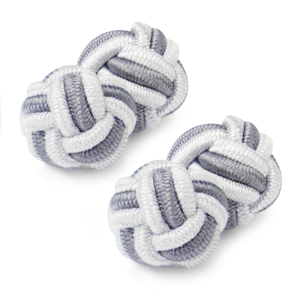 Honey BearMen's/Women's Silk Fabric Bow Cufflinks Shirt Dress Round for Business Wedding Gift