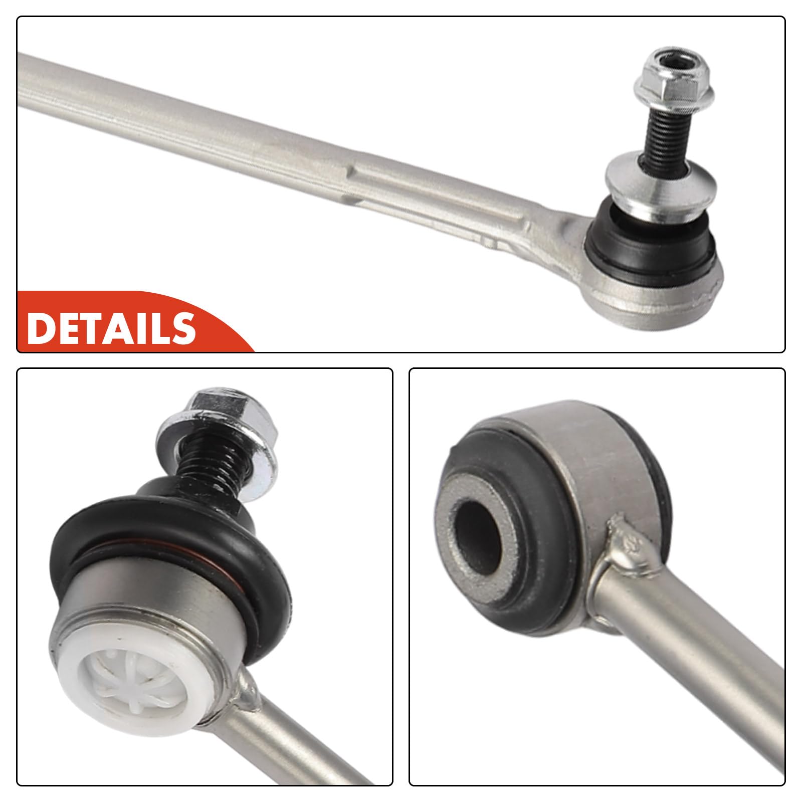 Frankberg Wahacz trójkątny przegub nośny przegub z M3 2008-2013 1 Series M Sway Bar Link przód i tył 4 szt. zamiennik # 31352283441