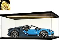 Vista 11 de Vitrina de acrílico para coleccionables, cajas de acrílico transparente para figuras de exhibición, memoribilia, casco de construcción iluminado