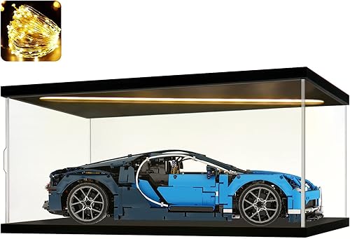 Vitrina de acrílico para coleccionables, cajas de acrílico transparente para exhibición, figuras de acción, kit de construcción de modelos de