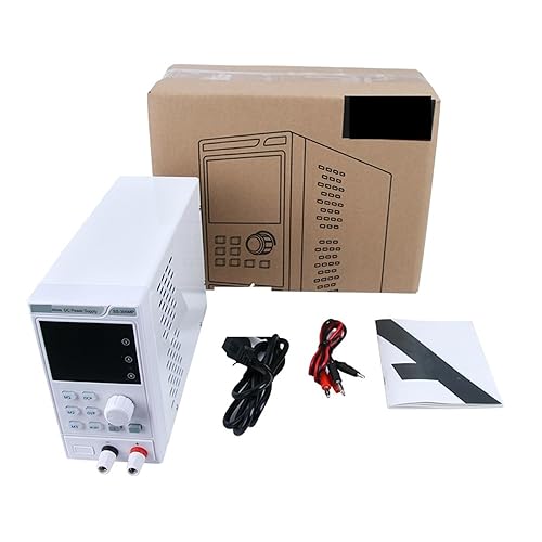 Miniatura 6 de Fuente de alimentación de CC variable, 80V 10A 300W LED Digital Lab Bench Fuente de alimentación ajustable de banco de CC regulada fuente