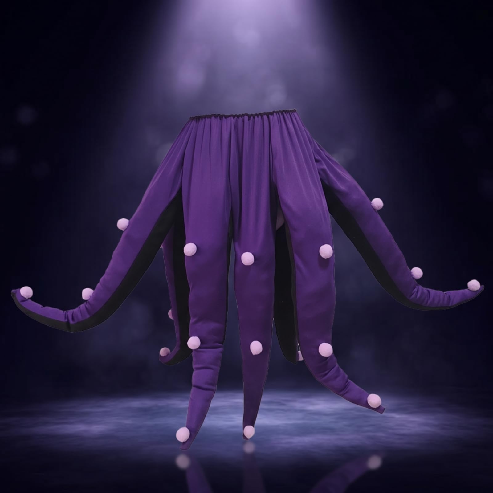 Halloween Costume Dress Gonna Costume Abito Travestimento Vestito Tentacolare in Poliestere Leggero con Cintura Elastica E Dinamico Adatto per
