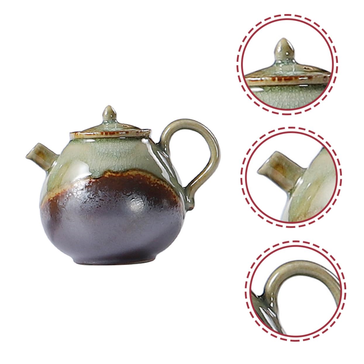 Ceramiczny czajniczek, chiński zestaw do herbaty, czajniczek, napój, ozdoba, liście herbaty, herbata liściasta, dekoracyjny czajnik, zaparzacz do herbaty, czajnik, zaparzacz do herbaty liściastej