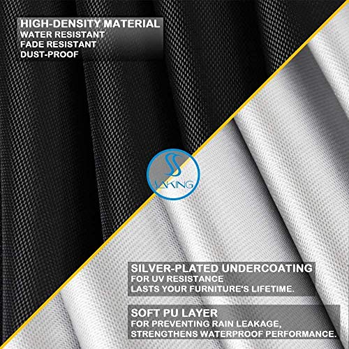 DUSTYPROTE Capa para Gaiola de Pássaros, Universal, Blackout, Respirável, Lavável, Preta, 50 cm L x