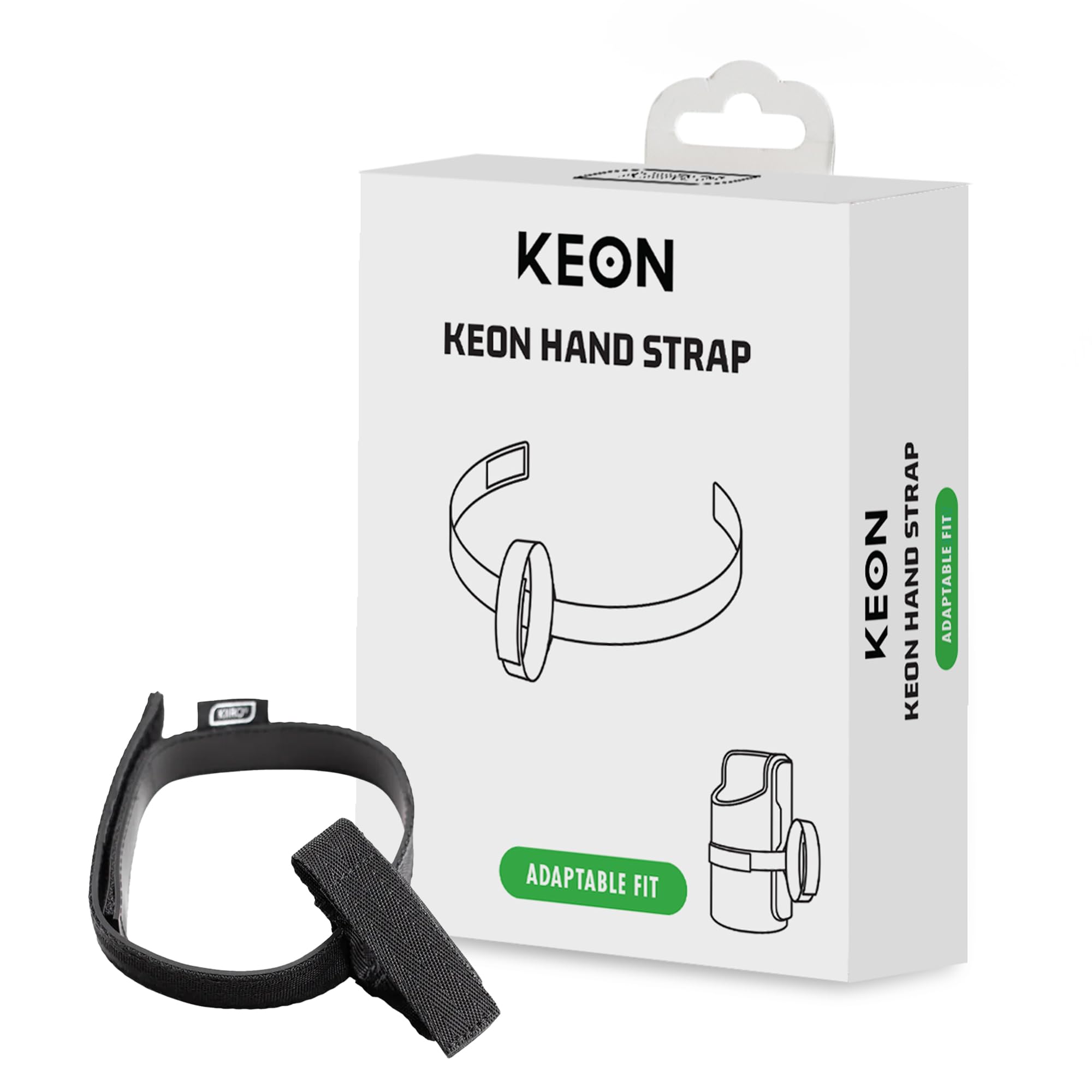 Kiiroo Hand Strap-E32615 Hand Strap Black One Size