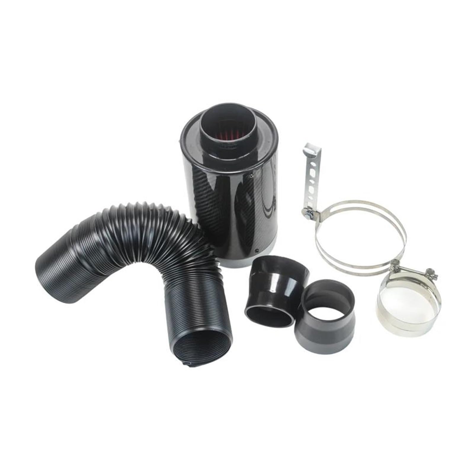 AutoTubo Aspirazione Dell'aria Fredda Kit Di Induzione Universale Per Alimentazione A Freddo Aspirazione Dell'aria Scatola Filtro Collettore Auto(WITH FAN)