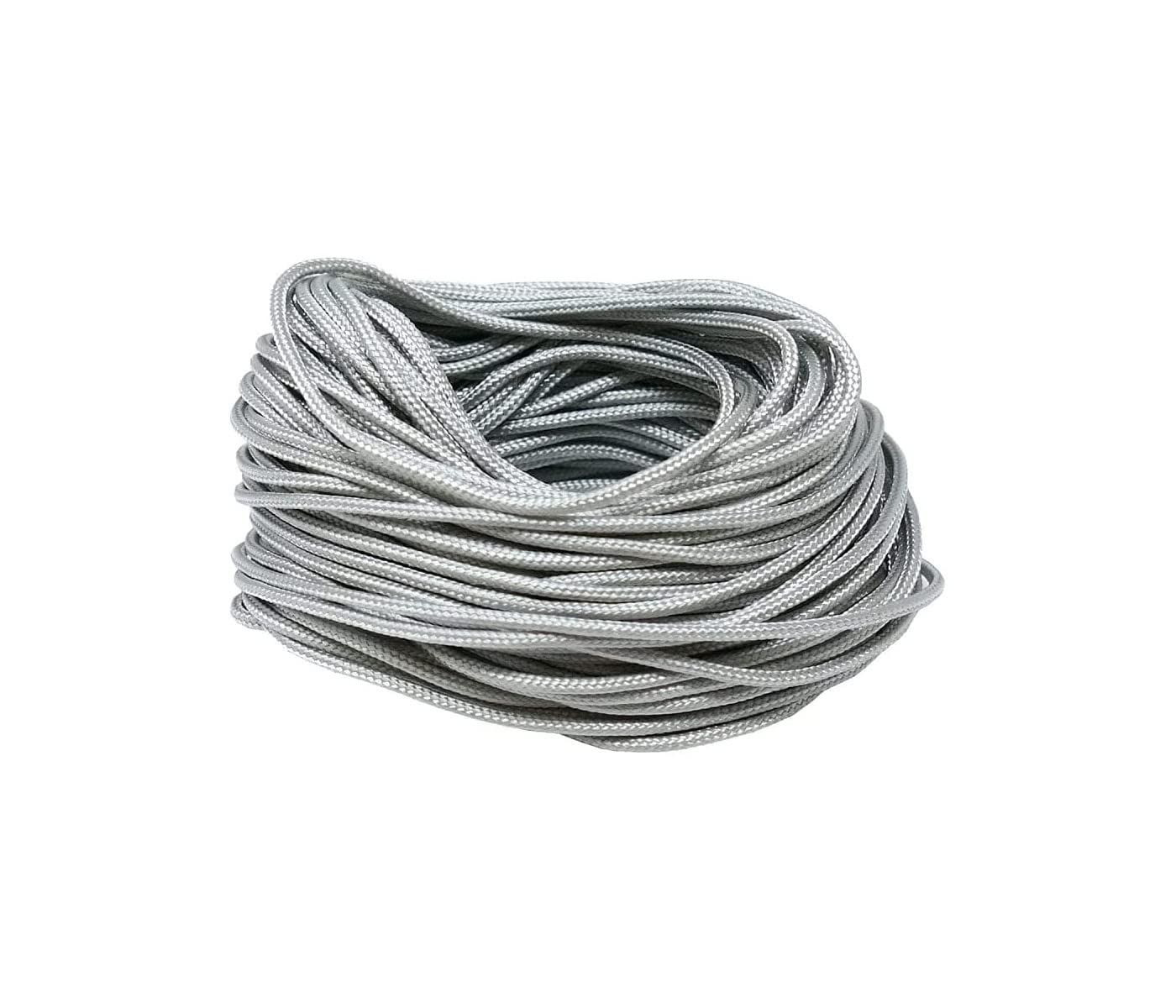 Roman Blind Cord 20MT 2mm Diameter String for Austrian Festoon Cording Picture Frame Mirror Hanging String Roller Blinds Replacement String Grey
