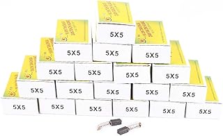 New Lon0167 20 Pairs Electric Drill 9.5mm x 5mm x 5mm Motor Carbon Brushes Spare Part(20 Paar Bohrmaschine 9,5 mm x 5 mm x 5 mm Motor KohlebÃ¼rsten Ersatzteil