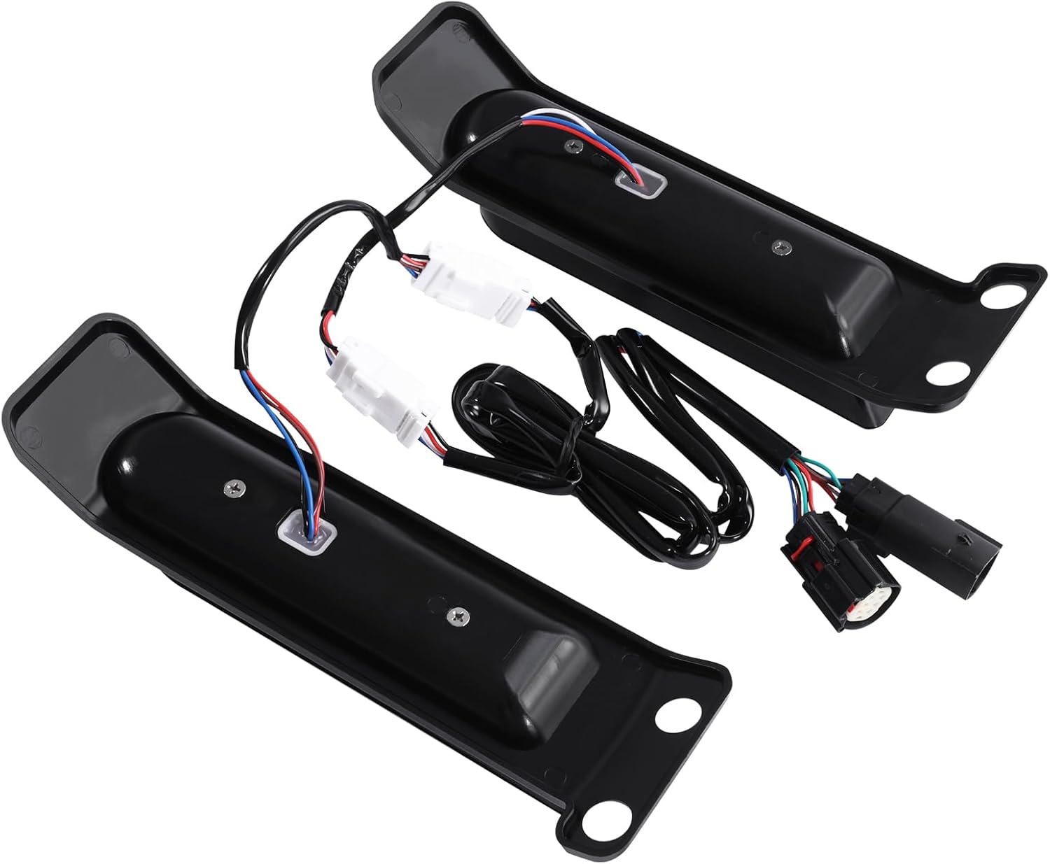 TCMT Saddlebag LED Inserts Support Auxiliary Light Fit For Harley 2014-2024 Ultra Limited 2020-2024 Road Glide Limited Smoke Lens