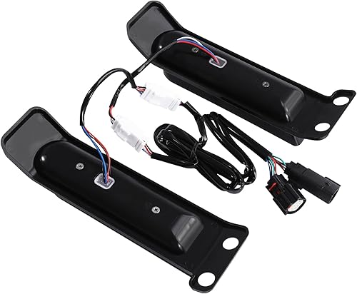 Miniatura 2 de TCT-MOTORPARTS Soporte de relleno de alforjas con luz LED + luces de giro de freno para Harley Road Street Glide 2014-2023 2019