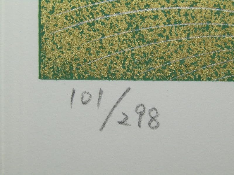 シルクスクリーン　宇野千代さん作 楽天市場】宇野千代 錦川 桜 絵画 和風 山口県岩国市 シルクスクリーン