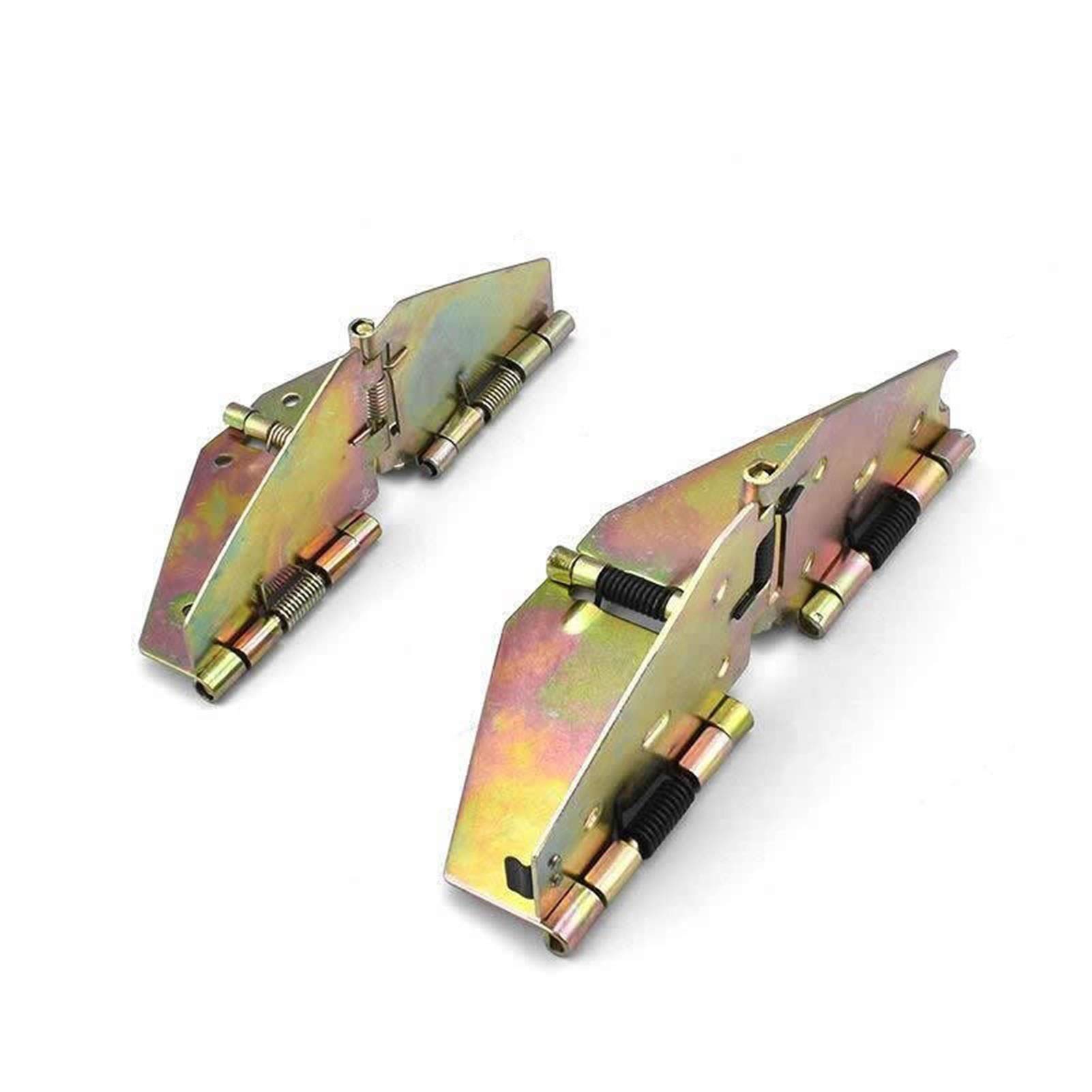 Dining Table Desk Folding Hinge,Folding Round Table Butterfly Hinges Cross Hinge Cabinet Hardware Accessories(Big)