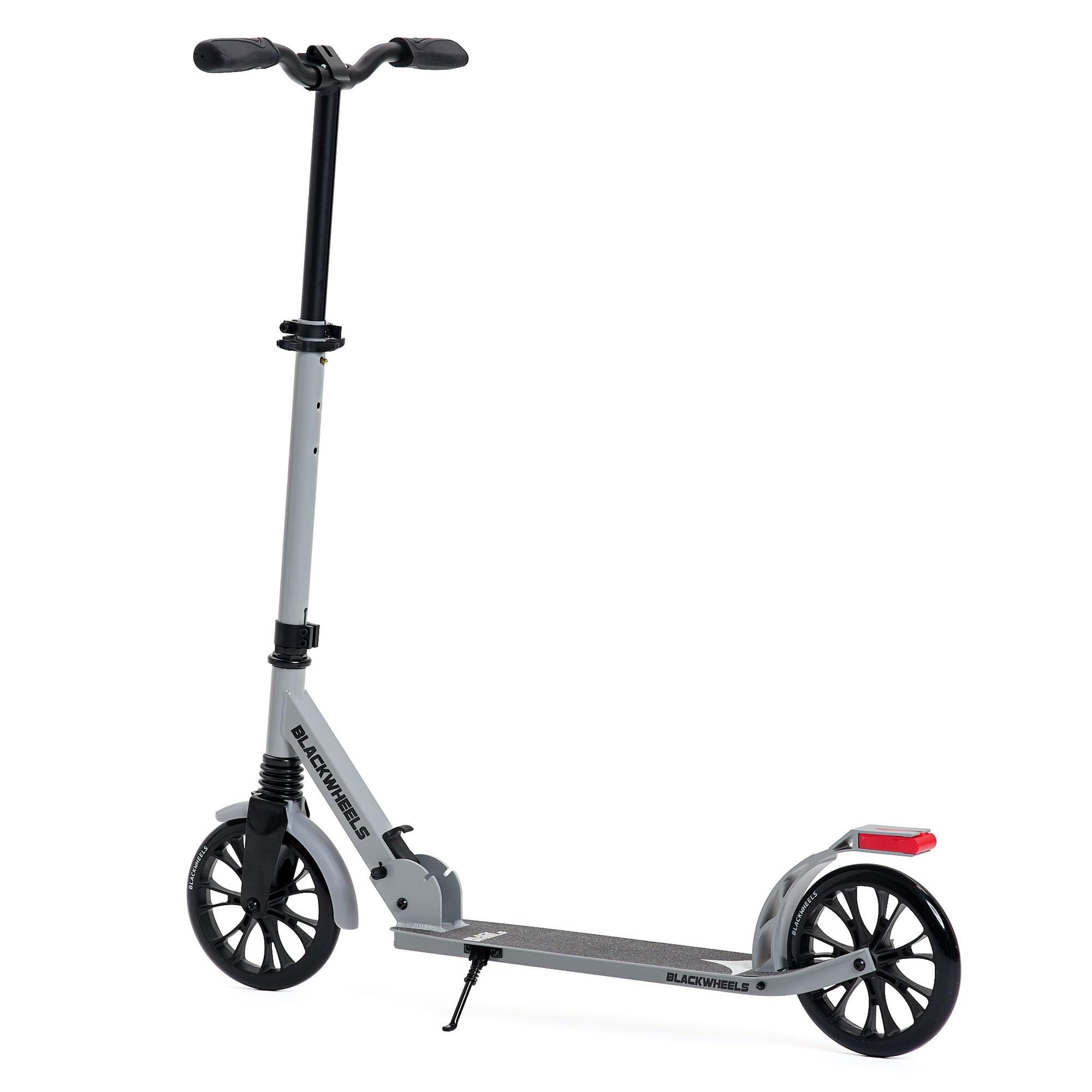 BLACKWHEELS Zoom Trottinette Urbaine – Grandes Roues 200mm, Pliable, Amortie, Guidon Réglable en Hauteur, Cadre Léger en Aluminium, Conduite Confortable sur Toutes Les Surfaces