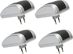 Energy Saver, 4pcs Smart Energy Saver Device Caixa elétrica Energy Saver, 30000W Auto Economia de Energia Redutor de Eletricidade Doméstica, Estabilizador de Tensão Dispositivo de Economia de(EU)