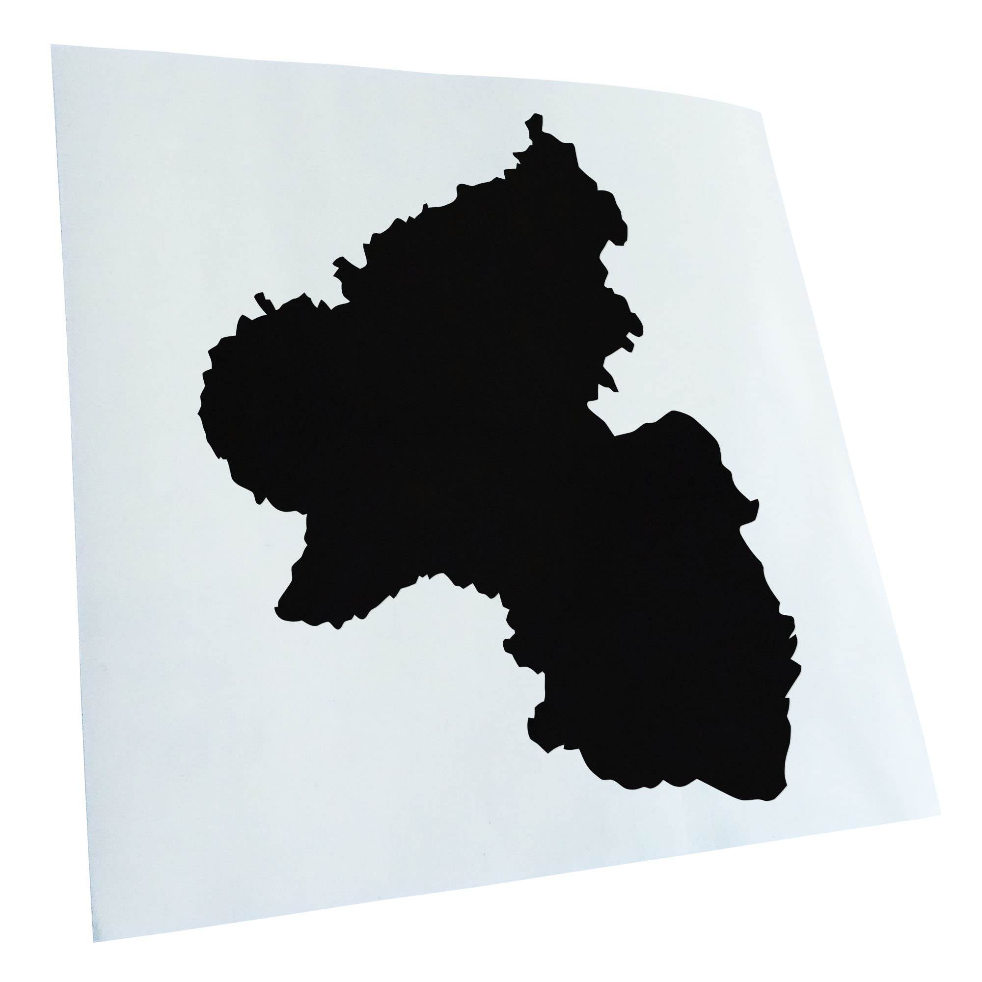 Kiwistar - Car Sticker - Rheinland - Pflaz Germany - Rear Window Car Sticker Weatherproof for Car Truck Moped Truck - Sticker Exterior Self-Adhesive Tuning Accessories for Window Vehicle Window