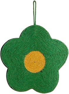 POPETPOP Arranhador De Gato Tapete Arranhador De Gato Redondo Arranhador De Gato Decoração De Chão Kittys Cama De Arranhador Ondulado Sisal Arranhador De Gato Sisal Placa De Arranhar Gato
