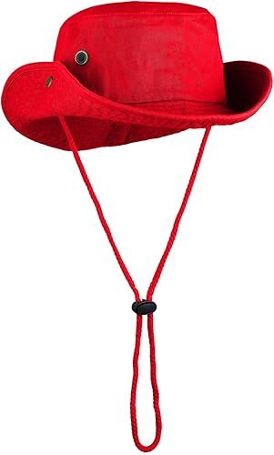 Miniatura 5 de Sombreros de ala ancha para senderismo, pesca, safari, Boonie, 100% algodón, protección solar UV, para hombres y mujeres, actividades al aire libre