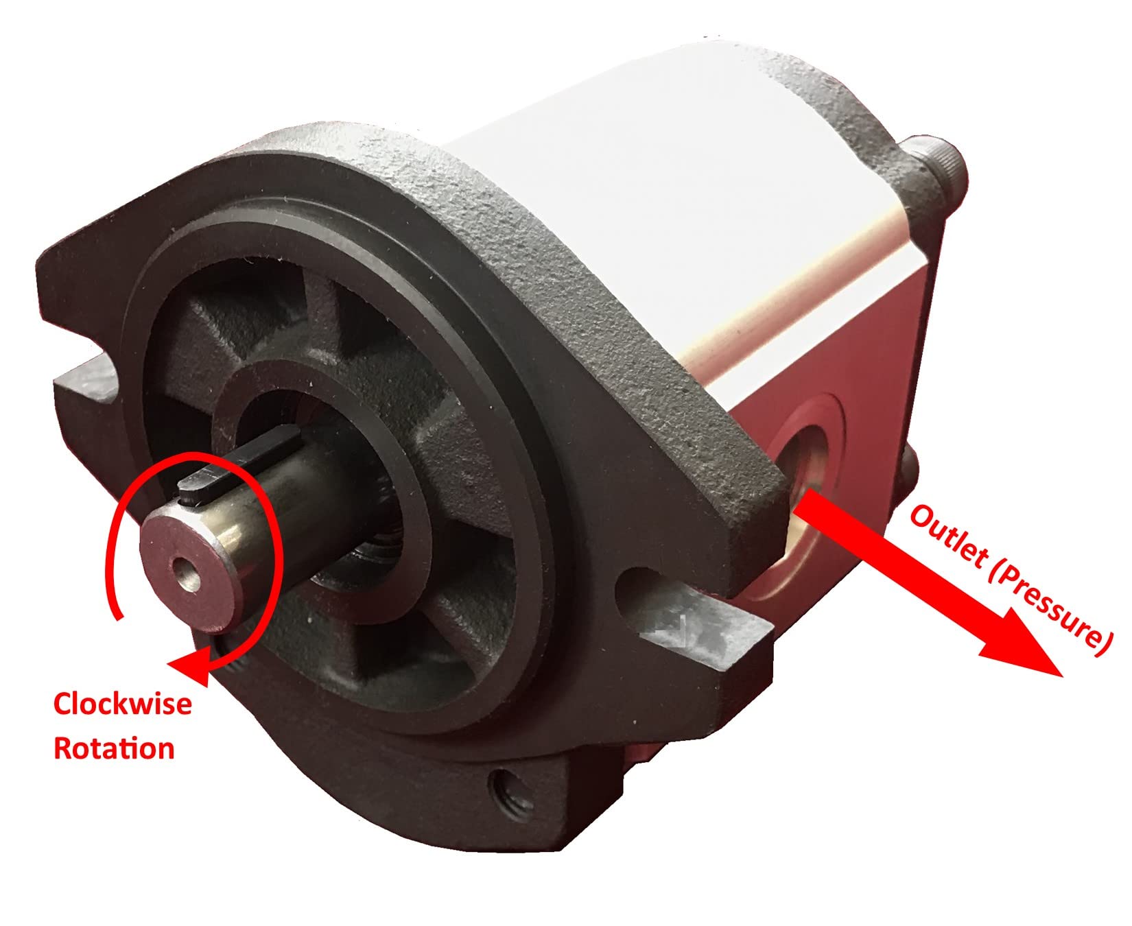 ＜るか＞ Amazon.com: Hydraulic Gear Pump 3625psi SAE A Flange Side
