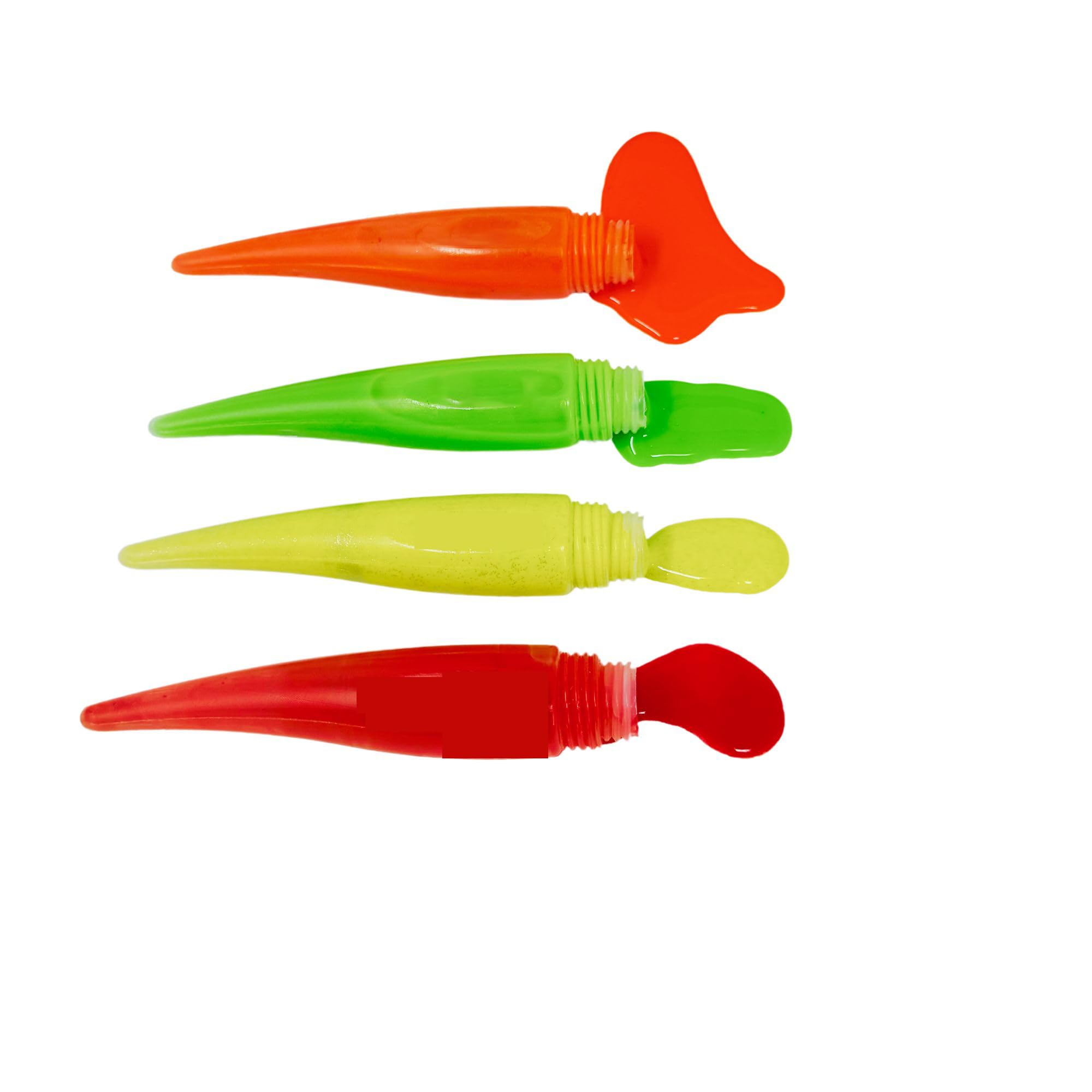 Squeeze 'N Brush Lot de 20 peintures lavables à pointe pinceau pour enfants - Pinceaux compressibles pour tout-petits et adolescents (mélange de couleurs)