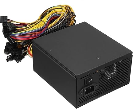 2000W Miner Graphics Card Power Supply for Mining 180240V 80Plus Platinum Certified ATX PSU