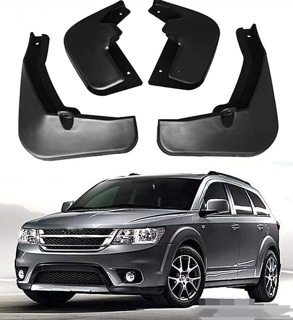 Acwyahso Car Mud Flaps for Journey Freemont 2009-2019 Splash Guards Mudguards Front Rear 4pcs - Anti-Scour & Impact Resistant, Heavy Duty Stone Shield