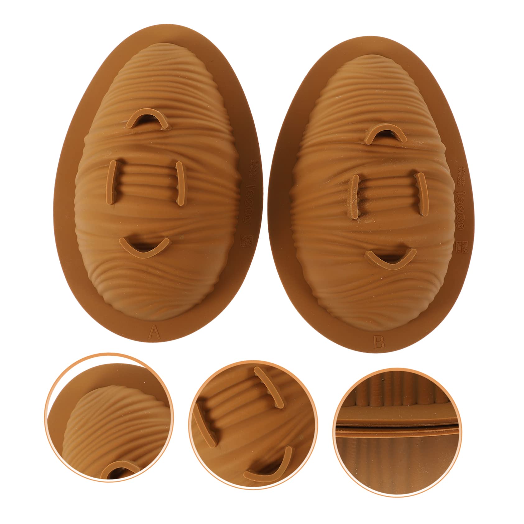 Zerodeko 3juegos Moldes De Silicona Para Galletas De Chocolate Forma De De Pascua Para Repostería y Decoraciones Festivas