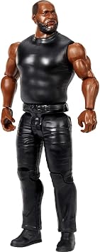 WWE Basic Omos Poseable 6" Collectible Action Figure for Ages 6+