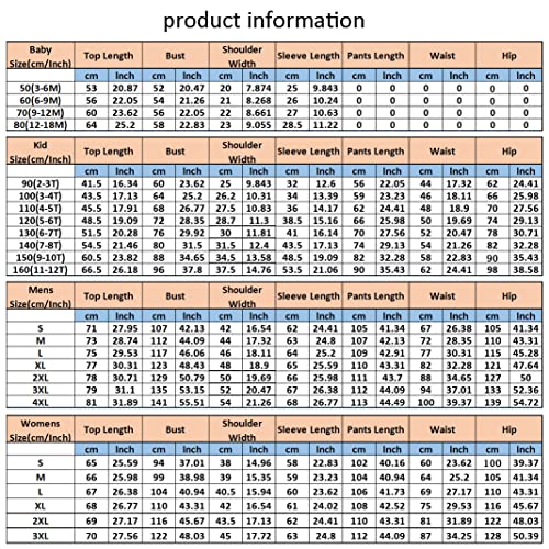 YHSW Kerstpyjama, kerstpyjamaset, bijpassende pyjamaset, voor vrouwen, mannen, kinderen, nachtkleding met lange mouwen - Afbeelding 3