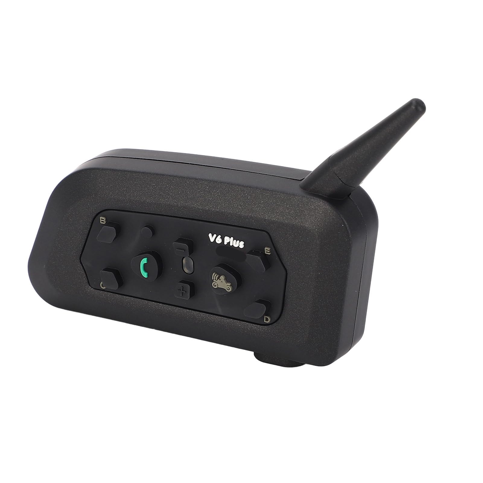 Interfono V6Plus 1200 per Casco Moto Comunicazione Senza Fili per 6 Persone Headset Mano Libera Adatto a Moto Snowboard Bicicletta