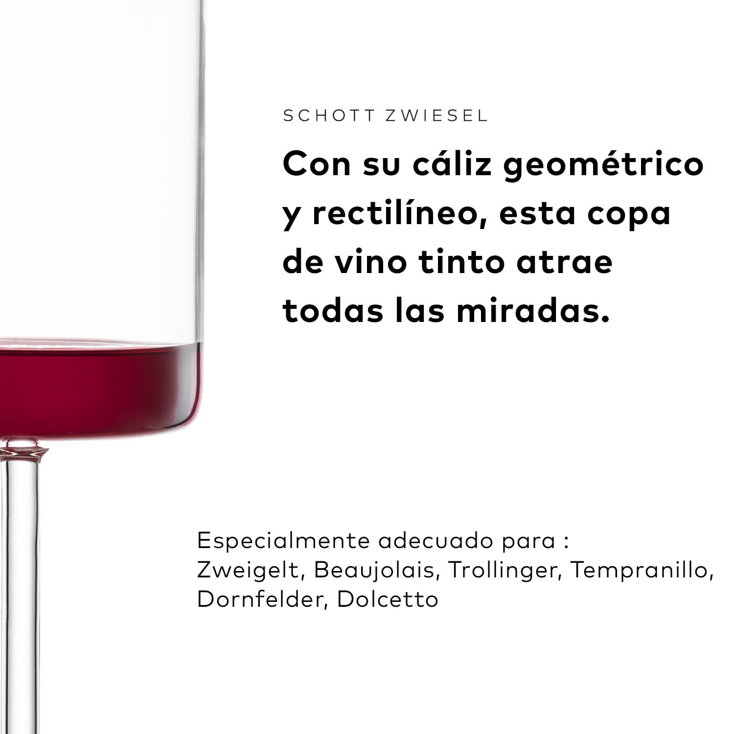 SCHOTT ZWIESEL Copas de vino tinto Modo (set de 4), copas rectas para vino tinto, copas de cristal Tritan aptas para lavavajillas, fabricadas en Alemania (art. nº. 119899) | copas rectas para vino tinto, copas de cristal Tritan aptas para lavavajillas, fa