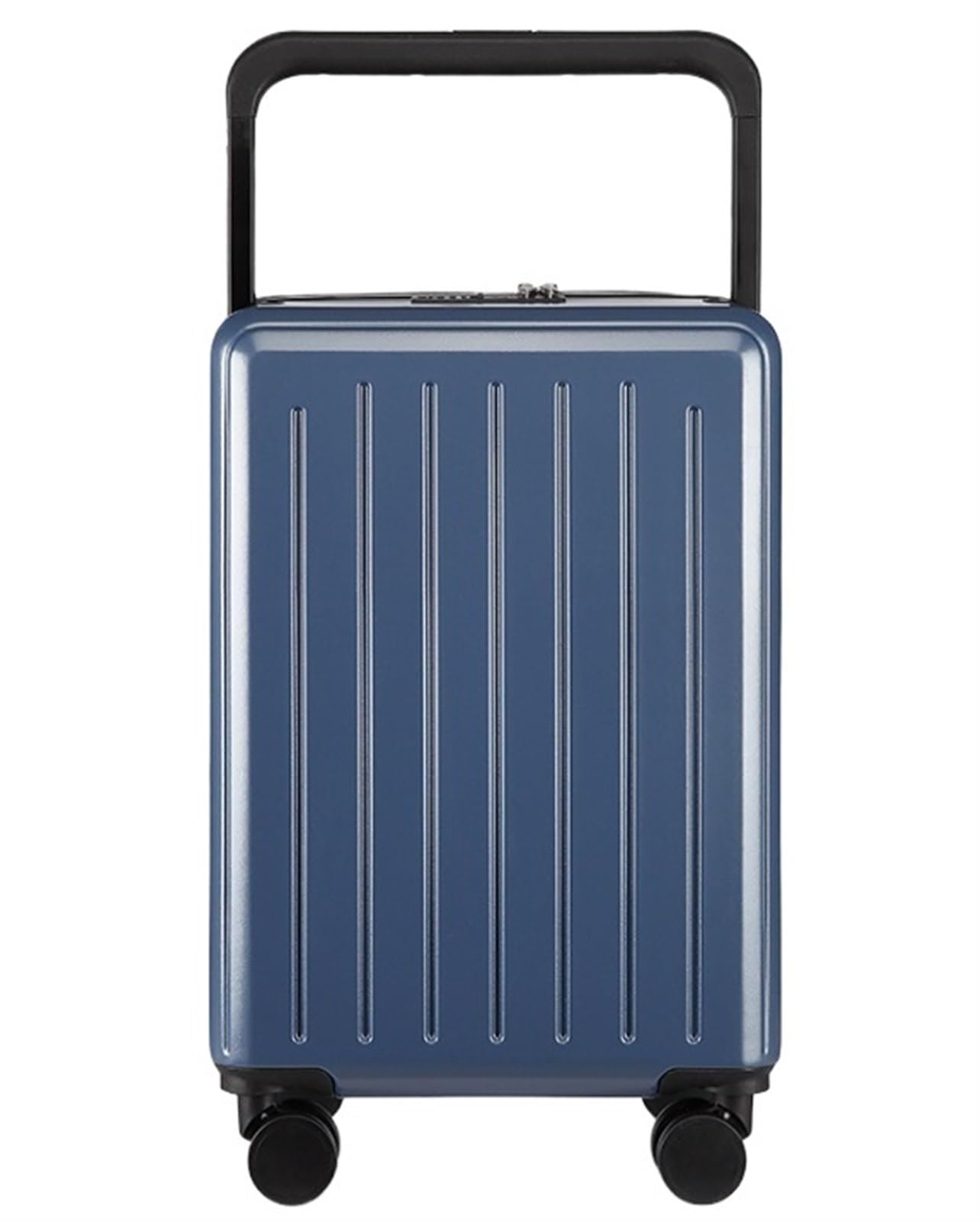 Valigia Bagaglio A Mano Valigia con Lucchetto A Combinazione Bagagli da Stiva Bagaglio a Mano(Blue,20 inch)