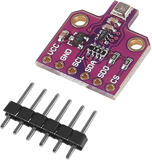 BME680 Digital Temperature Humidity Sensor Module 4 in 1 Sensor 3.3V/5V High Precision Environmental Monitoring Sensor with SPI IIC